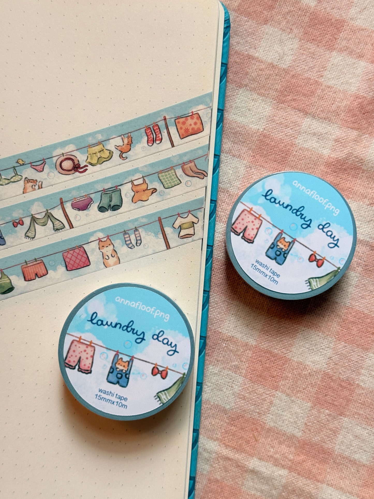 Laundry day | Washi tape