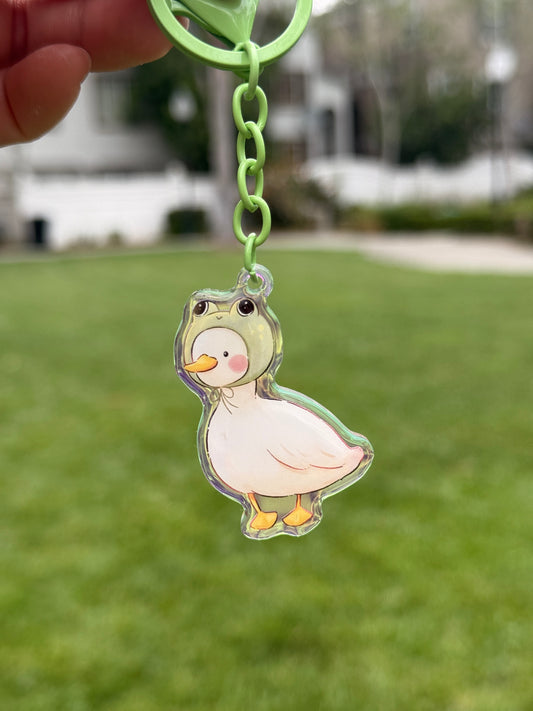 Frog duck | Acrylic charm