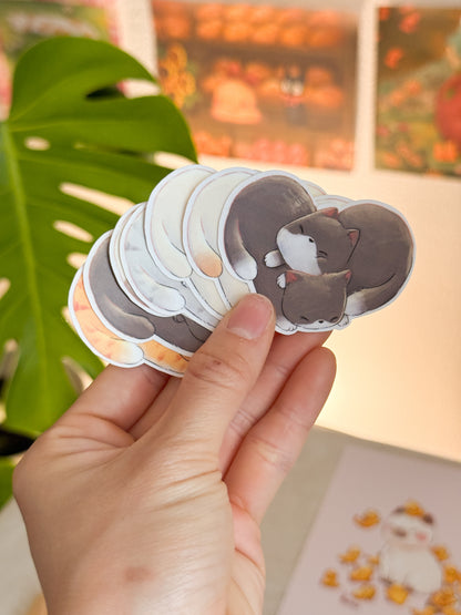 Hearty Cats | Vinyl sticker