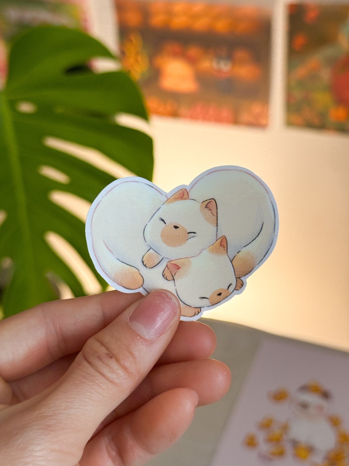 Hearty Cats | Vinyl sticker
