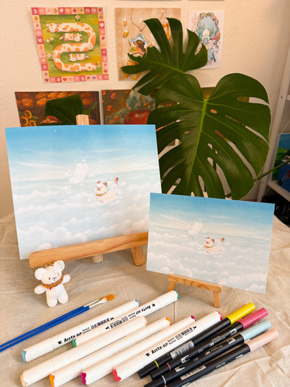 Lost in the cloud | Art print