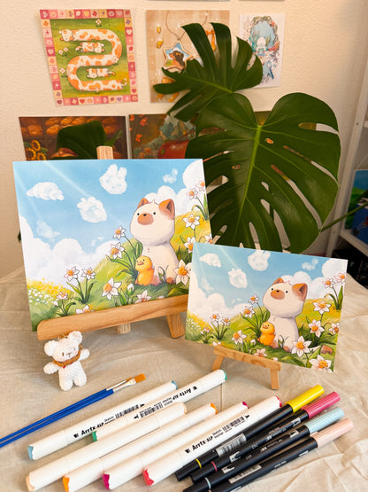 Daffodil valley | Art print