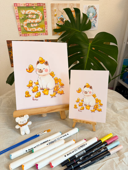 Bundle of ducks | Art print