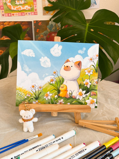 Daffodil valley | Art print