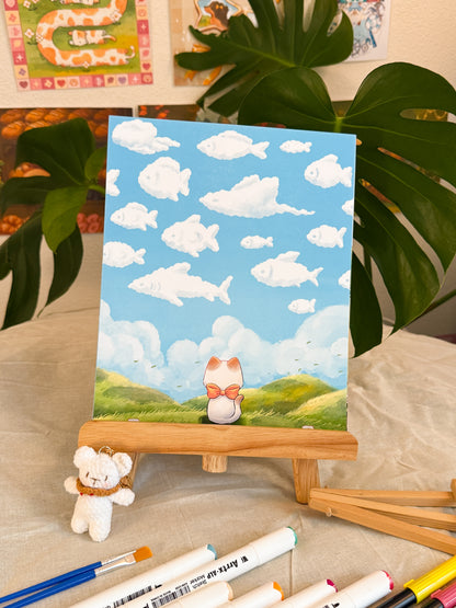 Fishy cloud | Art print