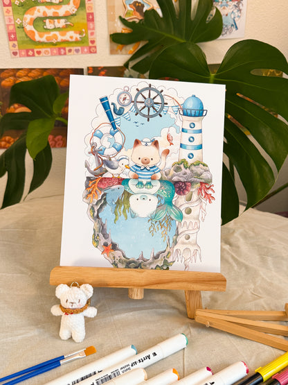 Sailor Cat | Patreon rewards