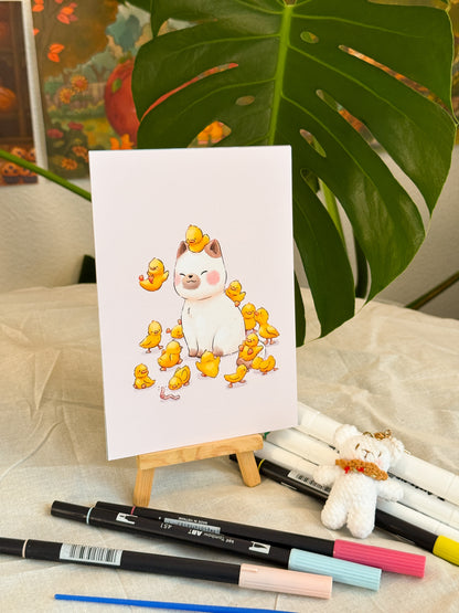 Bundle of ducks | Art print