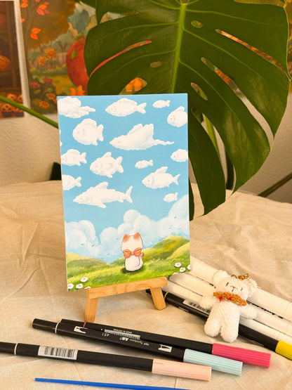 Fishy cloud | Art print