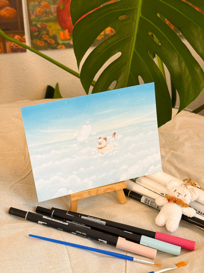 Lost in the cloud | Art print