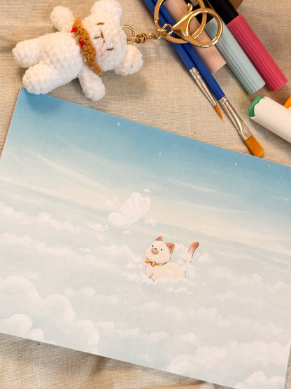 Lost in the cloud | Art print