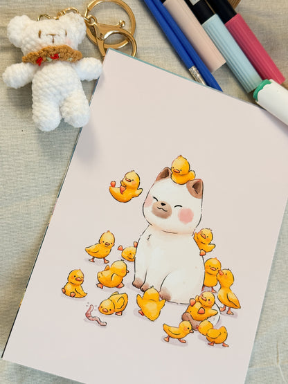 Bundle of ducks | Art print