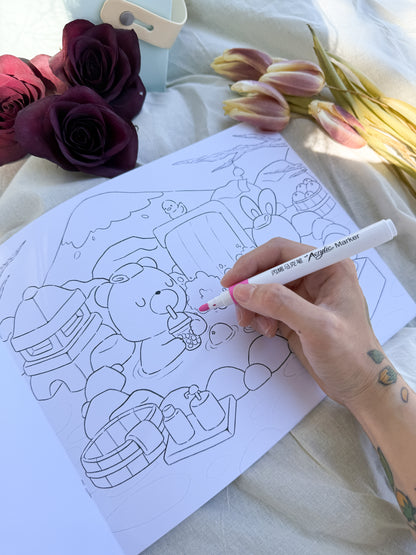 Infinite adventures | COLORING BOOK