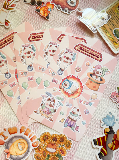 Circus squad | Sticker sheet