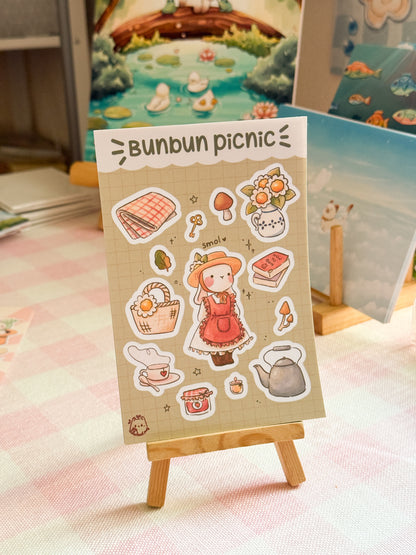Bunbun picnic | Sticker sheet