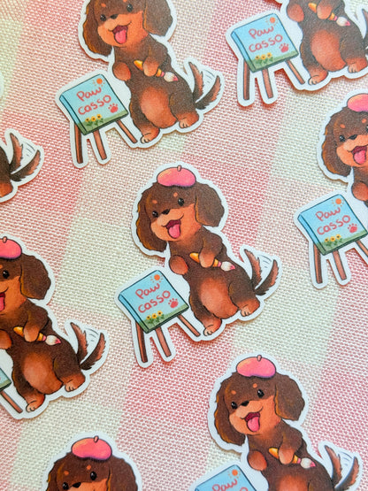 Pawcasso | Vinyl sticker