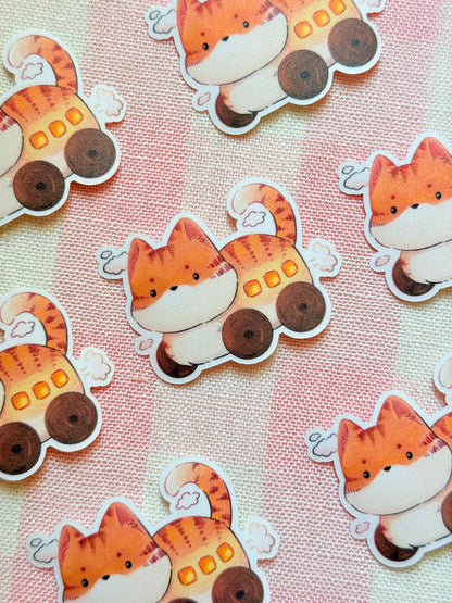 Cat car | Vinyl sticker