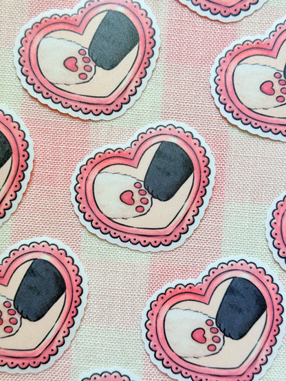 Heart frame | Vinyl sticker