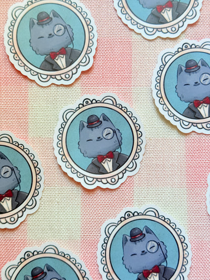 Mr McFluff | Vinyl sticker