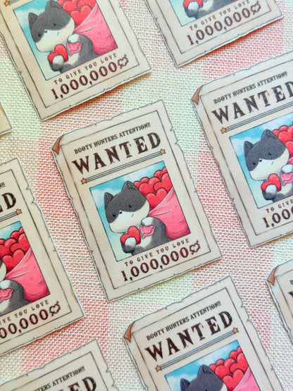 Wanted poster | Vinyl sticker