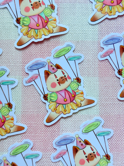 Disc spinner - circus squad | Vinyl sticker