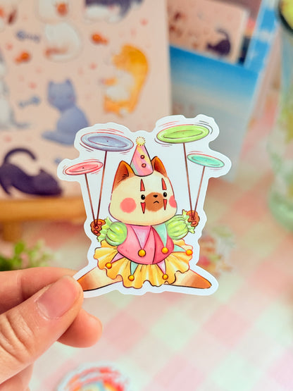 Disc spinner - circus squad | Vinyl sticker