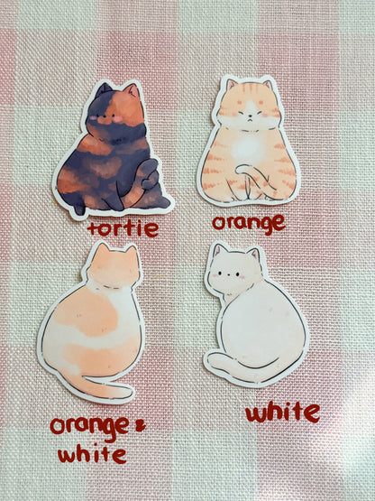 Chonky cats | Vinyl sticker