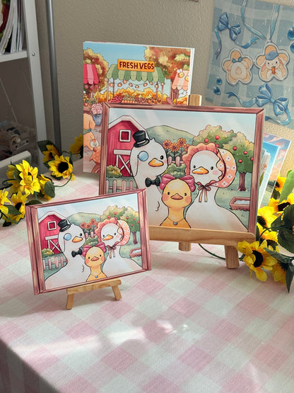 Duck family | Art print