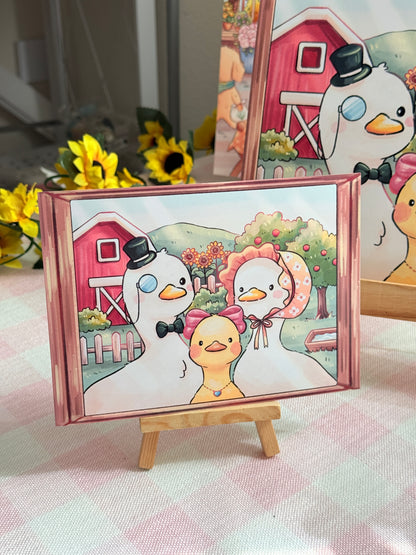 Duck family | Art print