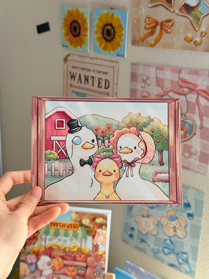 Duck family | Art print