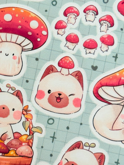 Mush mush | Sticker sheet