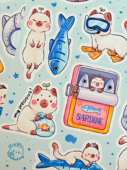 Sardine | Sticker sheet