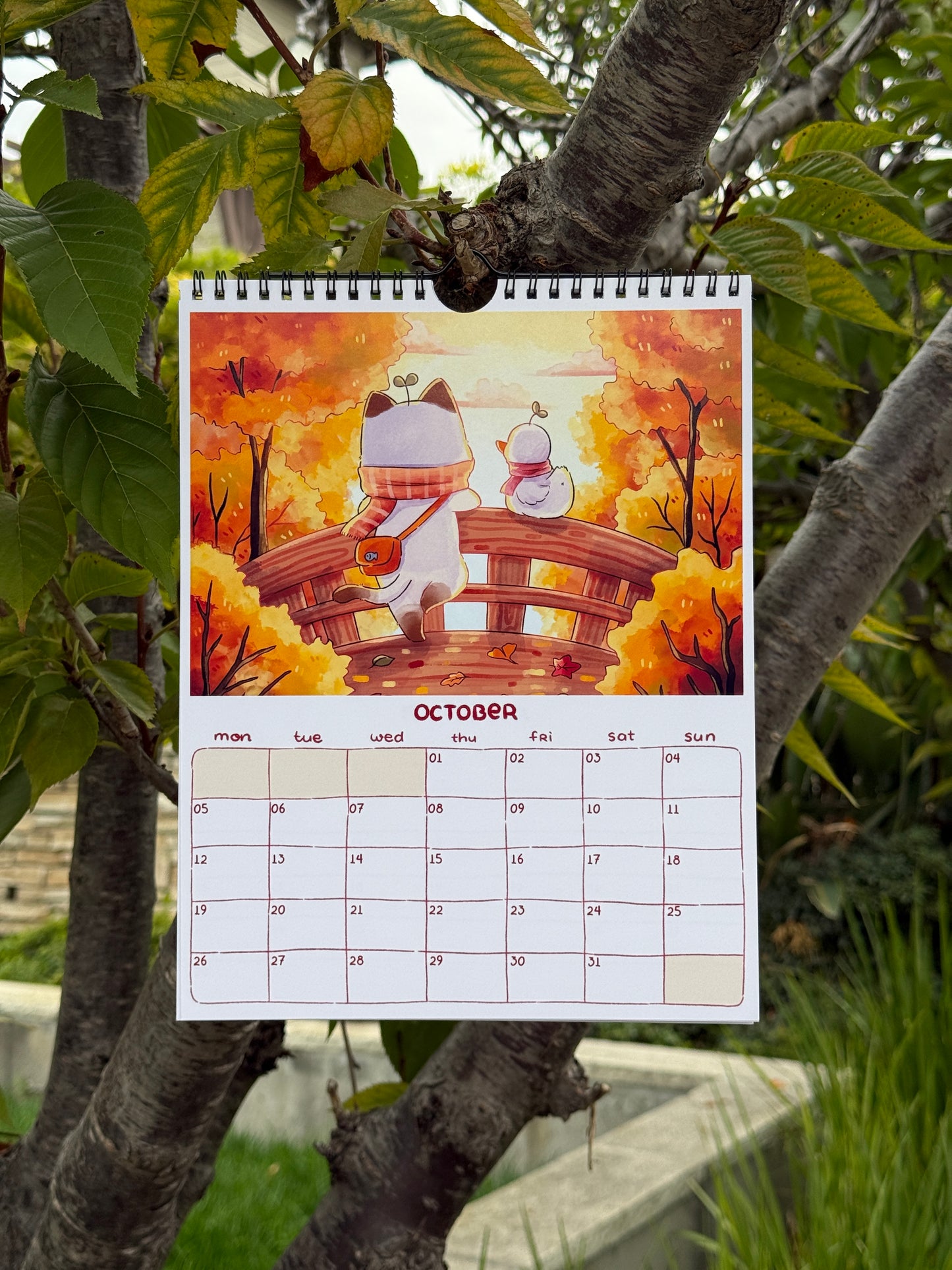 The adventures of Moss and Tilly | 2026 Calendar