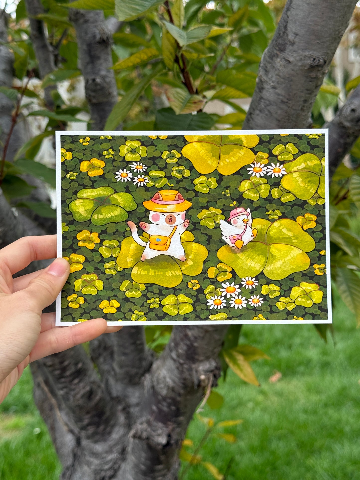 Clover field | Art print