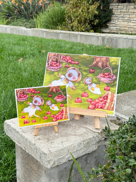 Apple picking | Art print