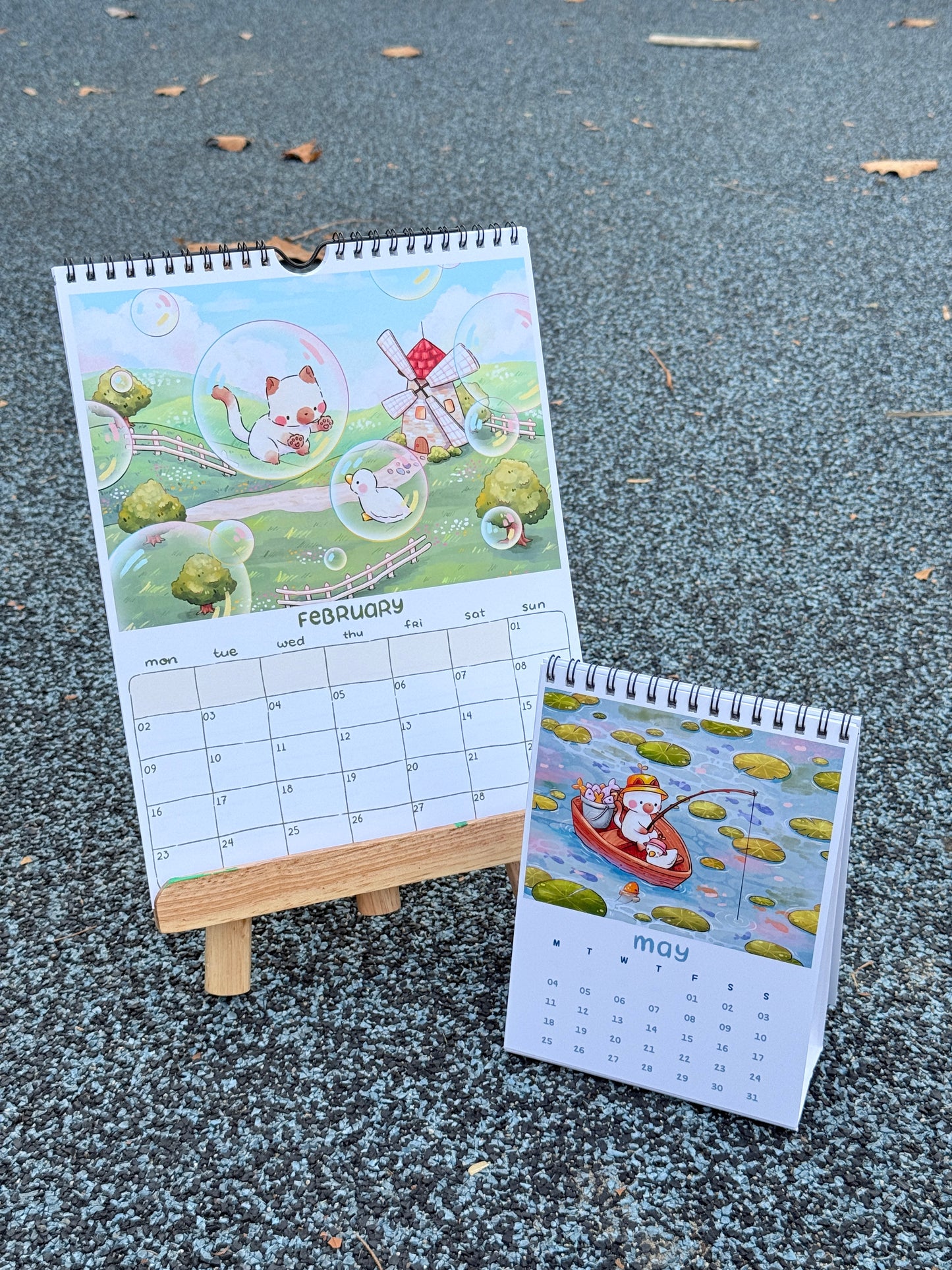 The adventures of Moss and Tilly | 2026 Calendar